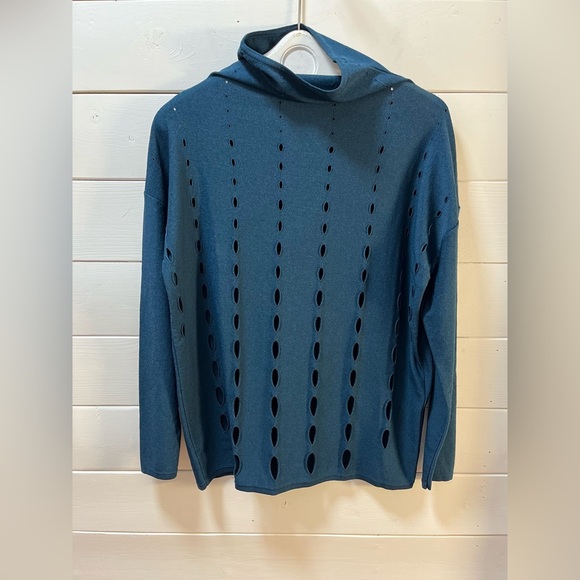 ❣️SARAH PACINI – Long Openwork Sweater – One Size - Picture 1 of 10